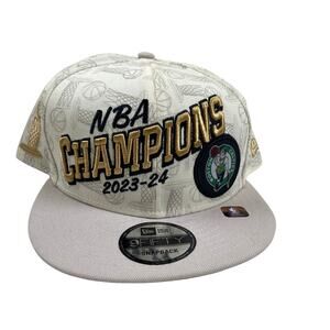 New Era 9FIFTY Boston Celtics 2023-24 NBA Champions Snapback Hat